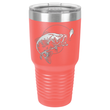 Fish With Hook Tumbler Bottle